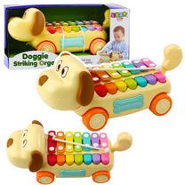 Vaikiškas ksilofonas Lean Toys Doggie Striking Organ