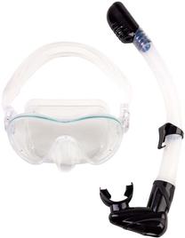 Peldēšanas komplekts Scorpena Snorkeling Set 03010, caurspīdīga krās.