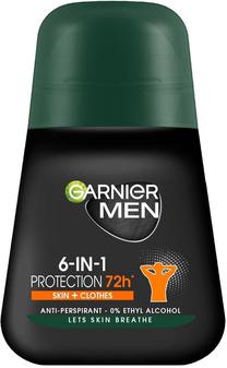 Vyriškas dezodorantas Garnier Men 6-in-1 Protection 72h, 50 ml