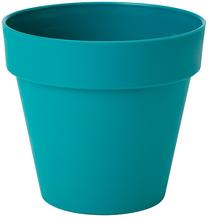 Gėlių vazonas Form Plastic Ibiza Soft Mat 4120-064, plastikinis, Ø 16 cm, žalia sp.