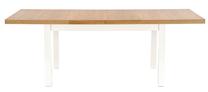 Stalas išskleidžiamas Tiago 2, ąžuolo sp./balta sp., 140 - 220 cm x 80 cm x 76 cm