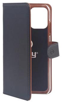 Чехол для телефона Celly Wally 1005, коричневый цв./черный цв.