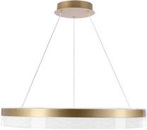 Светильник потолочный Candellux Lighting Gloris 32-54012, LED, 3000 - 65000 °К, 1 x 36 Вт, белый цв. / золотой цв., 60 x 60 см