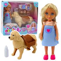 Кукла с аксессуарами Lean Toys Ankiki Cute Baby Dog, 13 см, многоцветный