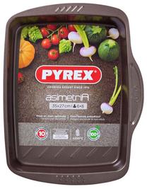 Kepimo skarda Pyrex Asimetria, juoda sp., 35 cm x 27 cm