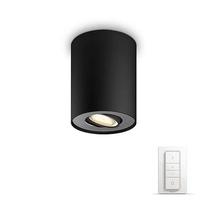 Šviestuvas lubų Philips Hue Pillar 915005403301, GU10, 1 x 5.5 W, juoda sp. / juoda sp.