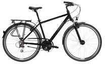 Dviratis turistinis Kross Trans 3.0, 28 ", L rėmas, juoda sp./pilka sp.