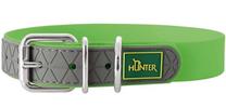 Ошейник для собак Hunter Convenience Basic, зеленый цв., 470 - 550 мм x 25 мм