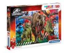 Dėlionė Clementoni Jurassic World 29106, 48.5 cm x 33.5 cm, 180 vnt., įvairių spalvų
