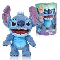 Interaktīva rotaļlieta Disney Chatty Stitch DIS102501, zila krās.