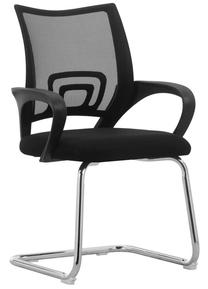 Darba krēsls VLX Cantilever 325496, 54 x 56.5 x 88.5 cm, melna krās.