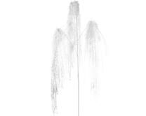 Dirbtinė šakelė Decoris Snow Tinsel, balta sp., 70 cm
