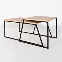 Kavos staliukas Kalune Design Orta Sehpa, ruda sp., 50 cm x 88 cm x 38 cm
