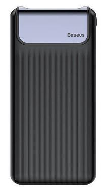 Nešiojamas įkroviklis (Power bank) Baseus, 10000 mAh, juoda sp.