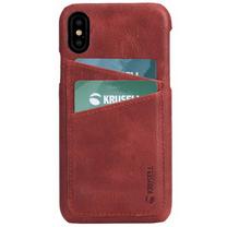 Чехол для телефона Krusell Apple iPhone X/XS, красный цв.