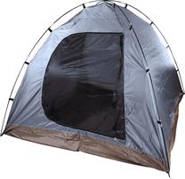 Trivietė palapinė Besk Camping Tent 118091, pilka sp., 215 cm x 215 cm x 170 cm