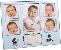 Nuotraukų rėmelis Poldom Baby Notes, 12.5 cm x 8.5 cm, mėlyna sp.