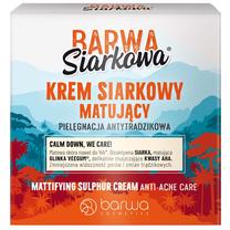 Veido kremas Barwa Mattifying Sulphur, 50 ml