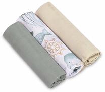 Vystyklas Sensillo Muslin EG-0007, 80 cm x 60 cm, 60 x 80 cm, 3 vnt.