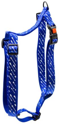 Petnešos šunims Karlie Art Sportiv Plus Arrow, mėlyna sp., 250 - 400 mm x 10 mm, XS