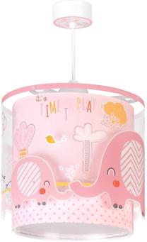 Valgusti rippuv Dalber Little Elephant Pink, E27, 1 x 27 W, läbipaistev v./valge v. / valge v., 25 x 26 cm