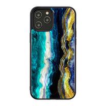 Чехол для телефона iKins, черный цв./многоцветный, Apple