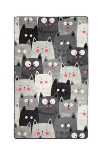 Kilimas Conceptum Hypnose Cats 876CHL1269, įvairių spalvų, 140 cm x 80 cm