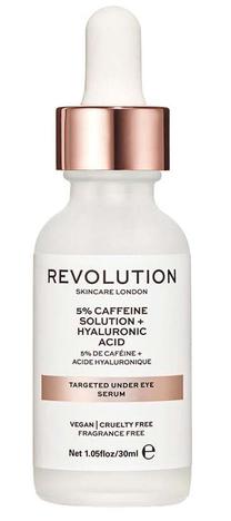 Veido serumas Revolution Skincare 5% Caffeine & Hyaluronic Acid Revitalising, 30 ml