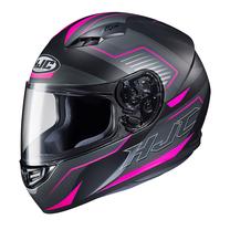 Motociklininko šalmas Hjc CS15 Trion, XS, juoda sp./rožinė sp.