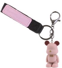 Võtmehoidja ECarla Teddy, 10 x 5.6, roosa v.