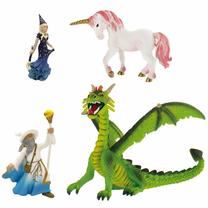 Figūrėlių rinkinys Magic Forest, 8.2 cm, 4 vnt., įvairių spalvų