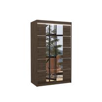 Шкаф ADRK Genua LED, коричневый цв., 58 см x 120 см x 200 см, с зеркалом