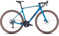 Velosipēds šosejas Cube Nuroad C:62 Race, 28 ", 24" rāmis, zila krās./melna krās.