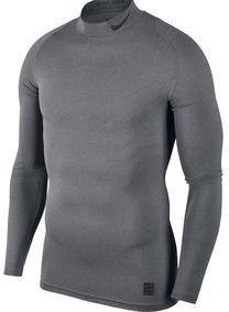 Футболка с длинными рукавами, мужские Nike, серый цв., xl
