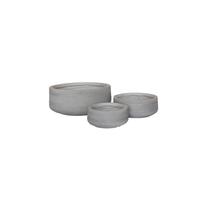 Puķu pods LT14630-1S, māls, Ø 24 cm, balta krās.