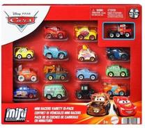Automobilių rinkiniai Mattel Cars Mini Racers HYK81, įvairių spalvų