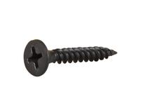 Koka skrūve, skrūves metālam Essve, 3.5 x 25 mm, melna krās., 1000 gab.