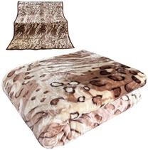 Pledas KW9, kreminė sp./ruda sp., 160 cm x 210 cm