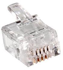 Maclean RJ11 6P4C Plug x 100