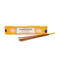 Smilkalai Satya Sandalwood, 0.015 kg, 12 vnt. Ruda sp.