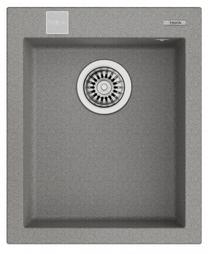 Кухонная мойка Teka Forsquare 34.40 TG Gray, масса камня, 34 см x 50 см x 20 см, серый цв.