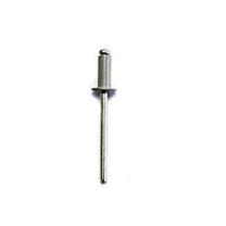 Alumīnija kniedes ar pusapaļu galvu Haushalt RAL7040, 4 mm x 10 mm, 50 gab.