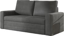 Sofa Wave Paros 06, tamsiai pilka sp., 90 x 151 cm x 90 cm