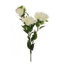 Dirbtinė gėlė, balta sp., 81 cm