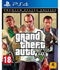 PlayStation 4 (PS4) spēle Rockstar Games Grand Theft Auto V - Premium Online Edition, angļu