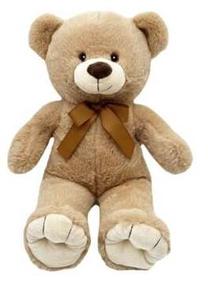 Pliušinis žaislas Tulilo Teddy Bear 9298, ruda sp., 33 cm