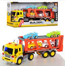 Игрушечный автовоз Wenyi Builder 48928, многоцветный