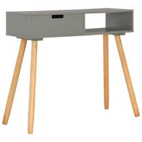 Konsoles galds VLX 285218, brūna krās./pelēka krās., 80 cm x 30 cm x 72 cm