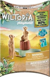 Konstruktors Playmobil Wiltopia Meerkats 71069, 5 gab., daudzkrāsaina
