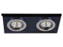 Valgusti lagi Luk II, GU10, 2 x 10 W, must v. / must v.
